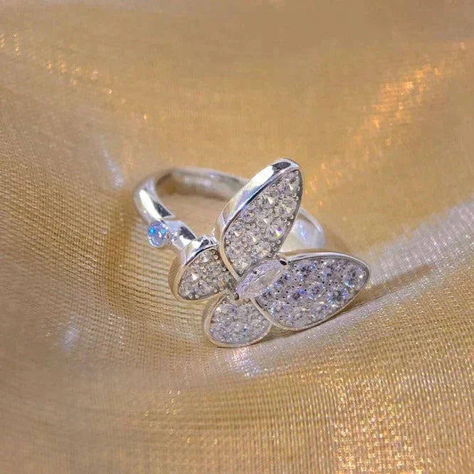 [BloomBling]BUTTERFLY DIAMOND RING