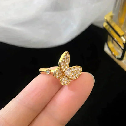 [BloomBling]BUTTERFLY DIAMOND RING