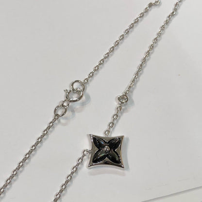 [BloomBling]STAR BLACK MOP NECKLACE