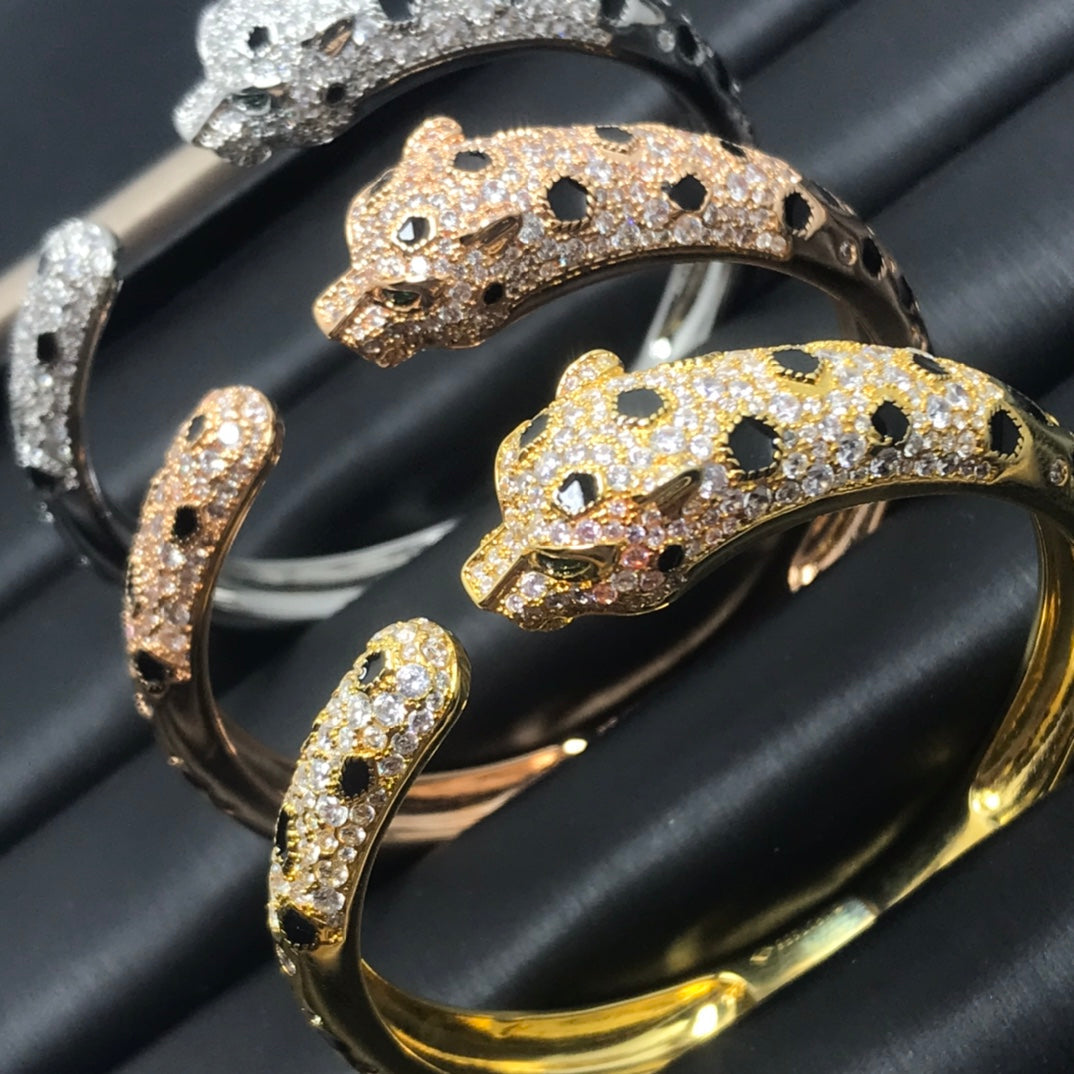 [BloomBling]PANTHERE BIG BRACELET DIAMONDS