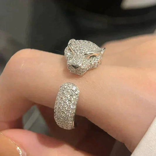 [BloomBling]PANTHERE 5.5MM ALL DIAMOND RING