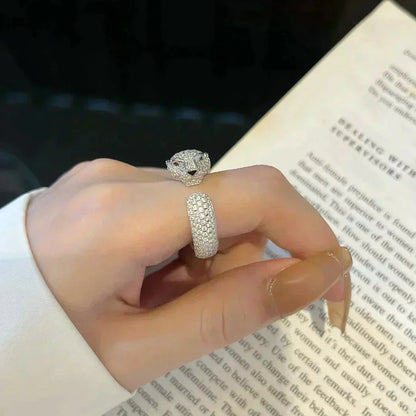 [BloomBling]PANTHERE 5.5MM ALL DIAMOND RING