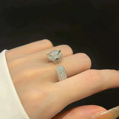 [BloomBling]PANTHERE 5.5MM ALL DIAMOND RING