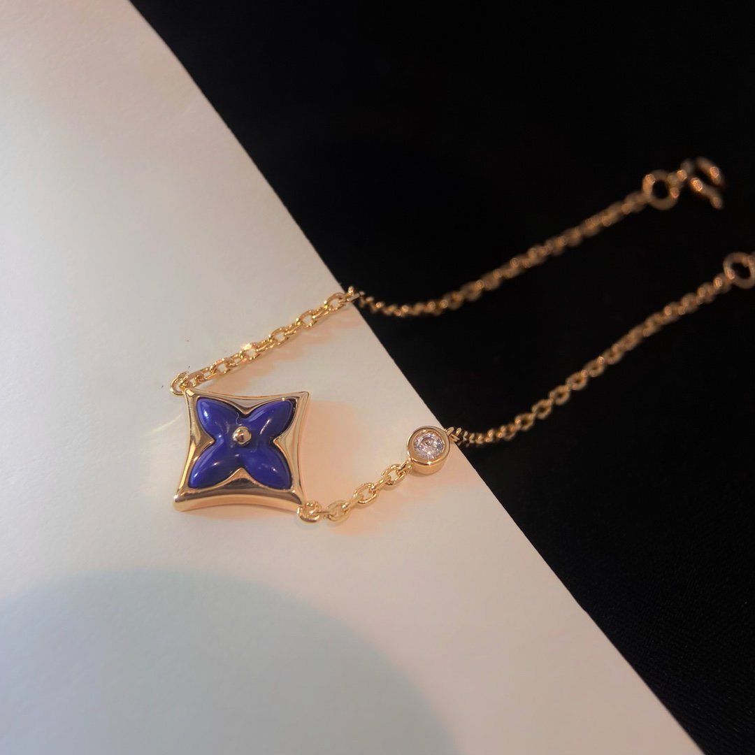 [BloomBling]COLOR STAR PINK GOLD DIAMOND BRACELET