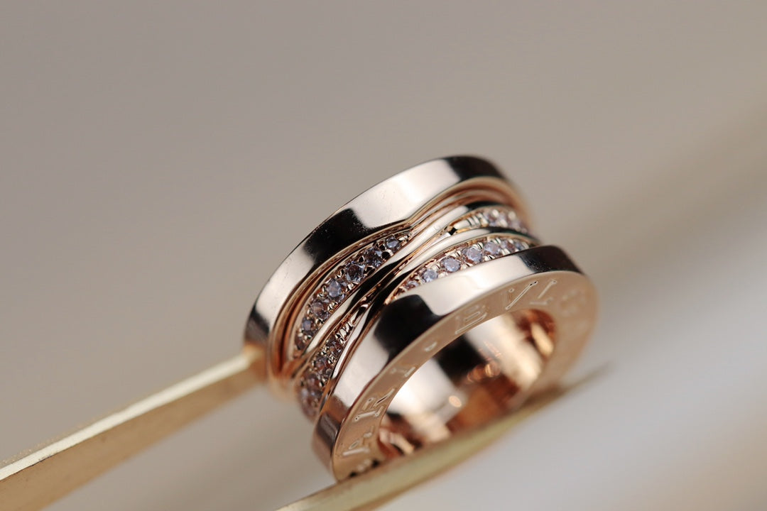 [BloomBling]ZERO 1 PINK GOLD DIAMOND NECKLACE