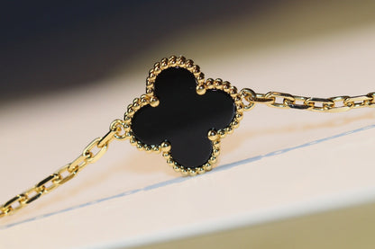 [BloomBling]CLOVER 20 MOTIFS ONYX ROSE GOLD