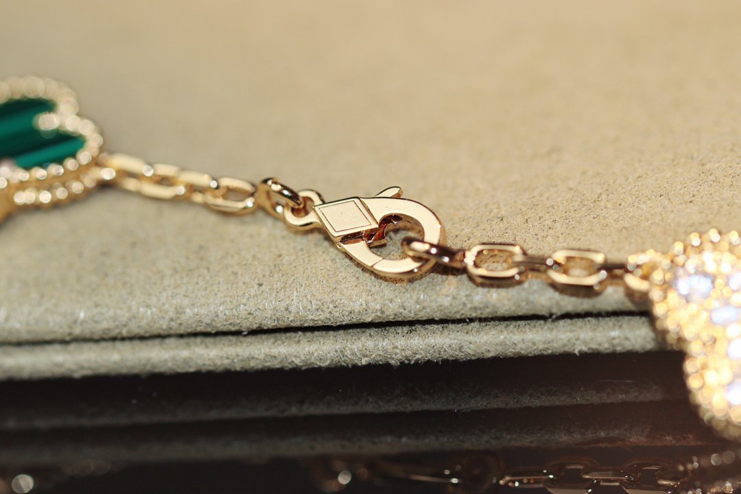 [BloomBling]CLOVER 20 MOTIFS ONYX ROSE GOLD