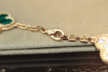 [BloomBling]CLOVER 20 MOTIFS ONYX ROSE GOLD