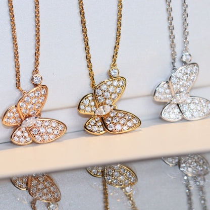 [BloomBling]BUTTERFLY DIAMOND NECKLACE