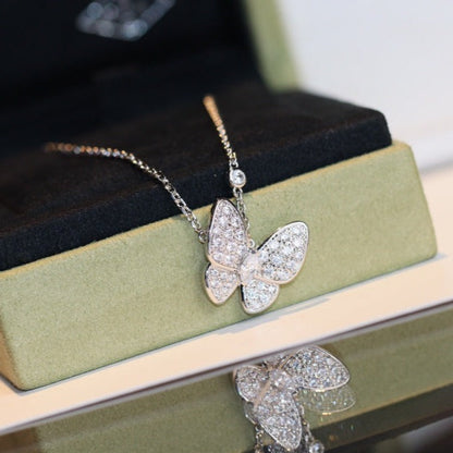 [BloomBling]BUTTERFLY DIAMOND NECKLACE