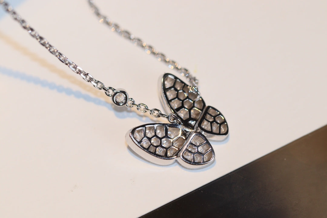 [BloomBling]BUTTERFLY DIAMOND NECKLACE
