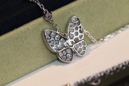 [BloomBling]BUTTERFLY DIAMOND NECKLACE