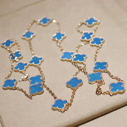 [BloomBling]CLOVER 20 MOTIFS TURQUOISE GOLD
