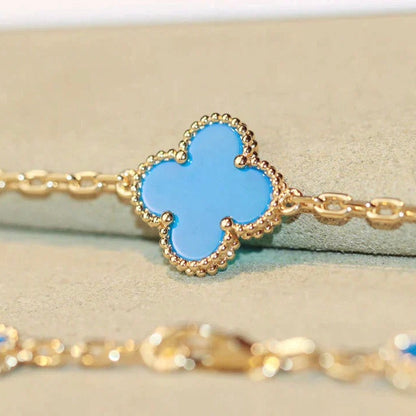 [BloomBling]CLOVER 20 MOTIFS TURQUOISE GOLD