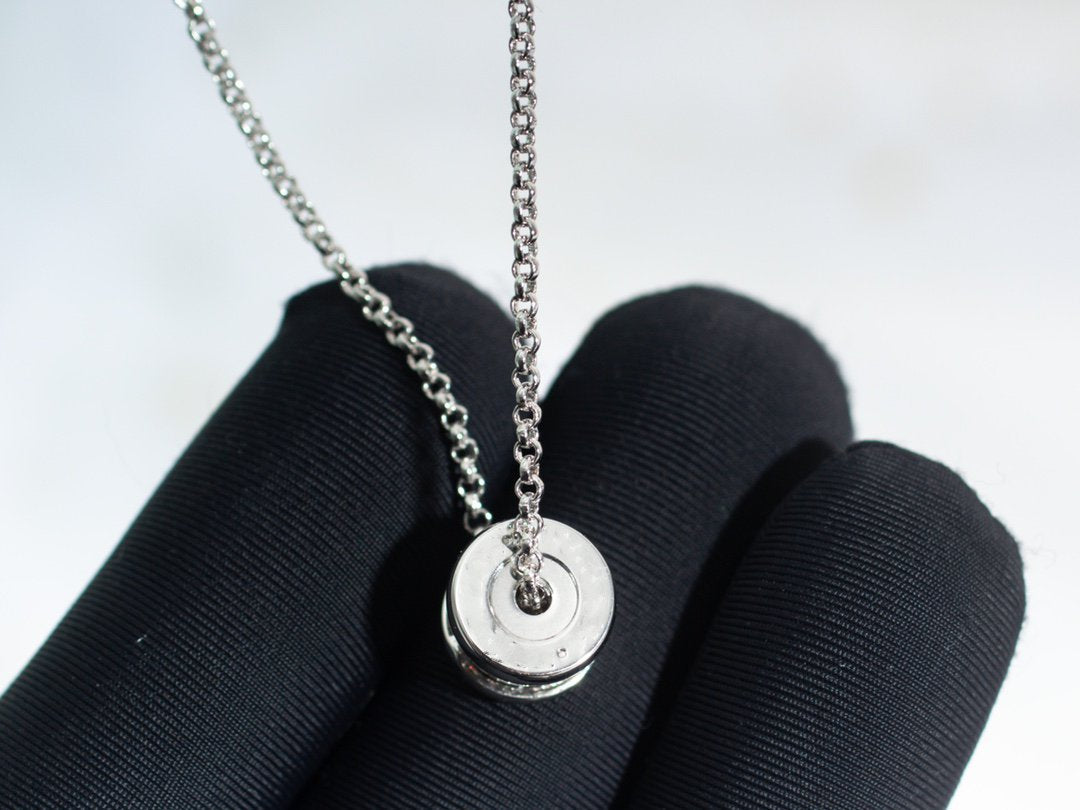 [BloomBling]ZERO 1 SILVER DIAMOND NECKLACE