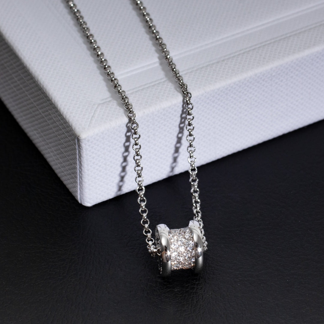 [BloomBling]ZERO 1 SILVER DIAMOND NECKLACE