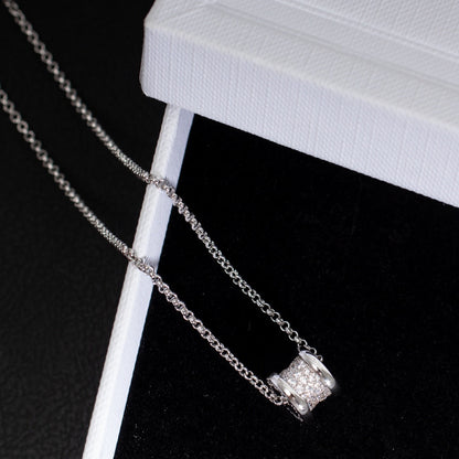 [BloomBling]ZERO 1 SILVER DIAMOND NECKLACE