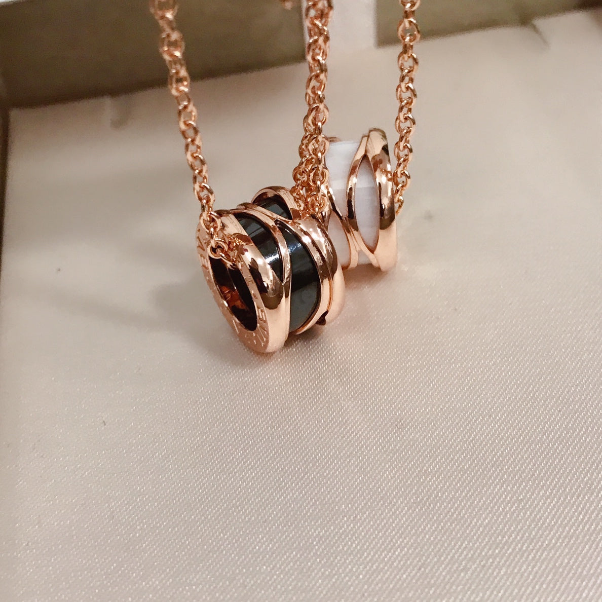 [BloomBling]ZERO 1 FOUR BAND PINK GOLD CERAMIC