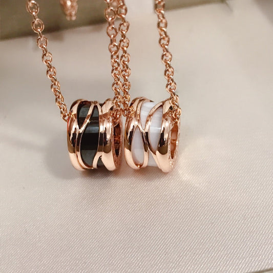 [BloomBling]ZERO 1 FOUR BAND PINK GOLD CERAMIC