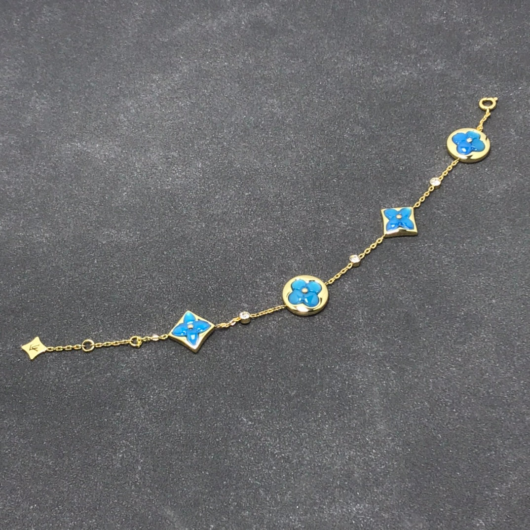 [BloomBling]STAR AND SUN TURQUOISE 4 MOTIFS 3 DIAMONDS