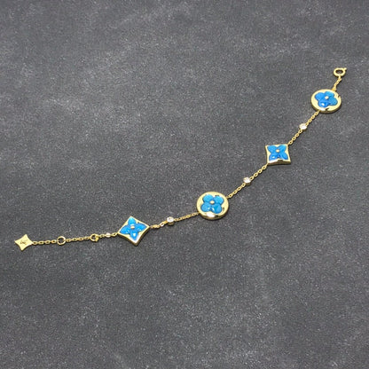 [BloomBling]STAR AND SUN TURQUOISE 4 MOTIFS 3 DIAMONDS