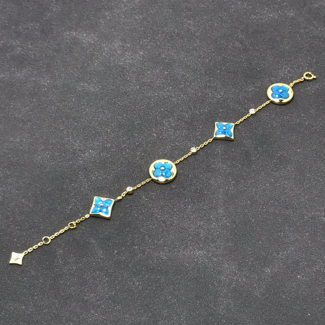 [BloomBling]STAR AND SUN TURQUOISE 4 MOTIFS 3 DIAMONDS