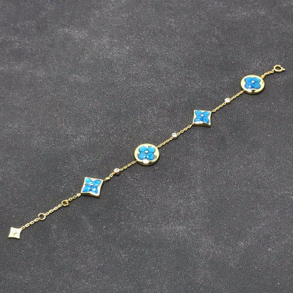 [BloomBling]STAR AND SUN TURQUOISE 4 MOTIFS 3 DIAMONDS