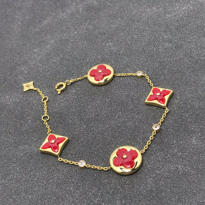 [BloomBling]STAR AND SUN CARNELIAN 4 MOTIFS 3 DIAMONDS