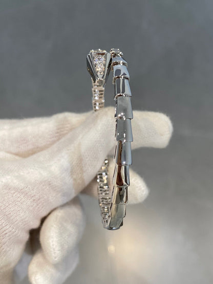 [BloomBling]SERPENTI BRACELET DIAMONDS SILVER