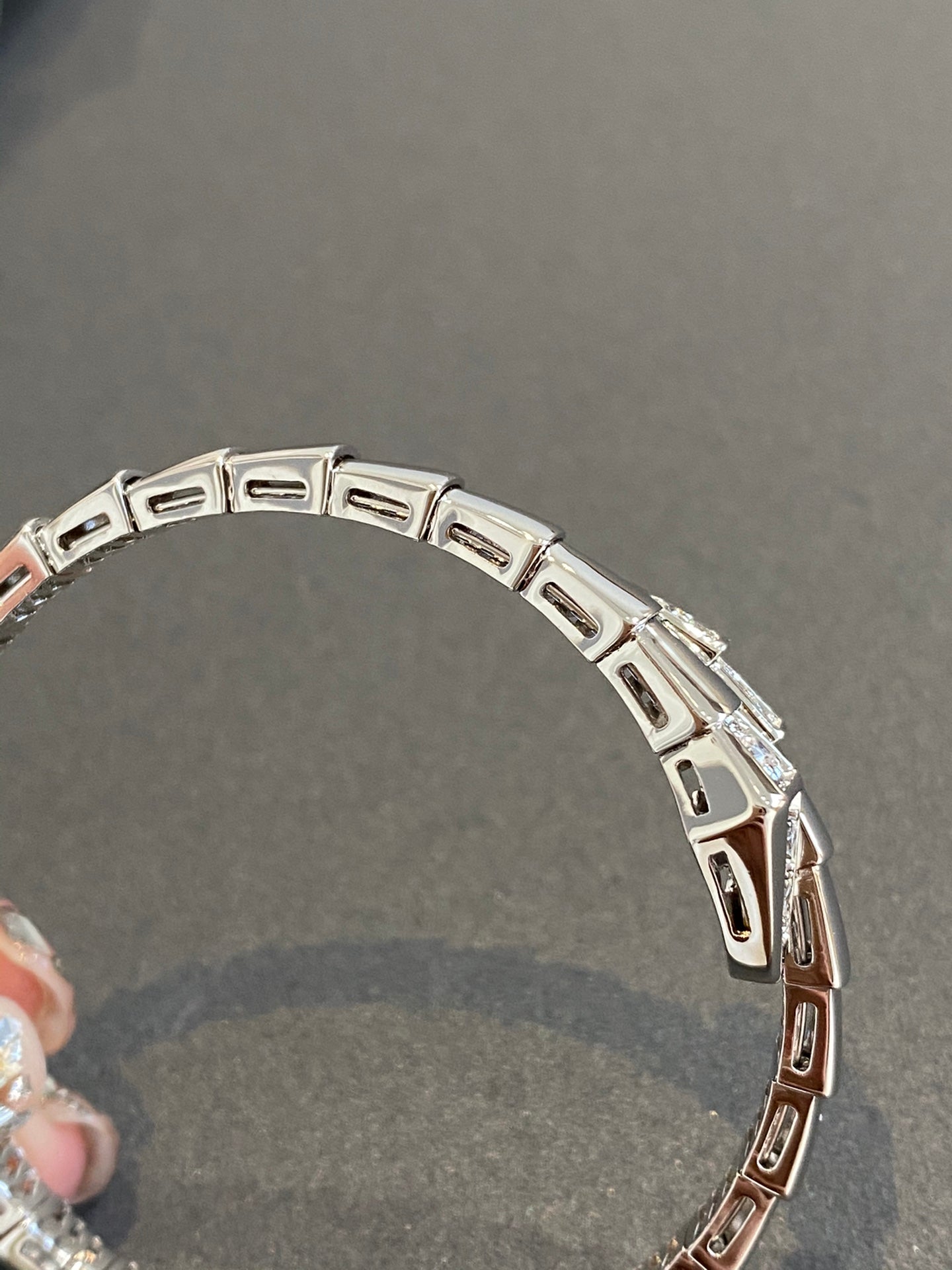 [BloomBling]SERPENTI BRACELET DIAMONDS SILVER