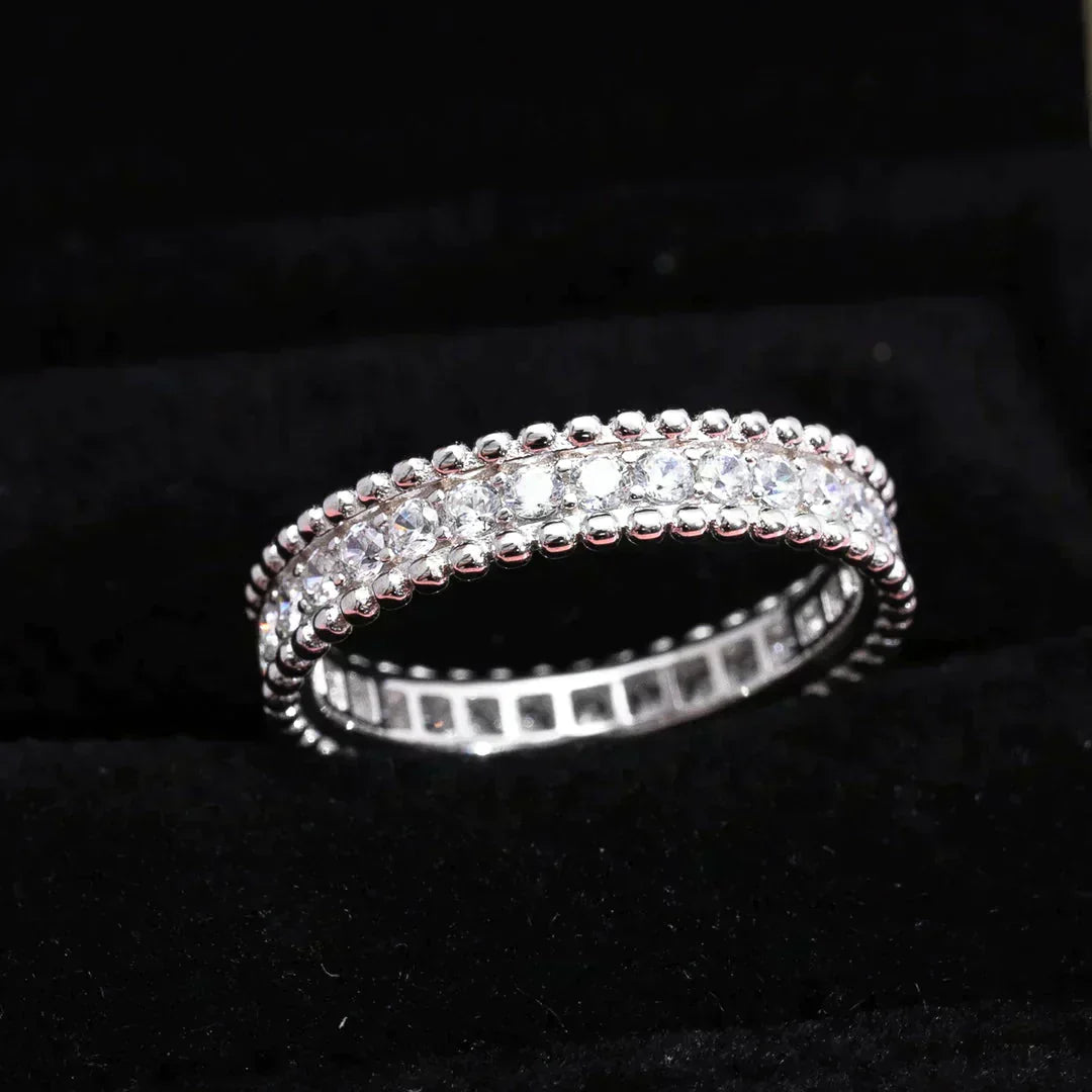 [BloomBling]PERLEE DIAMOND SILVER RING