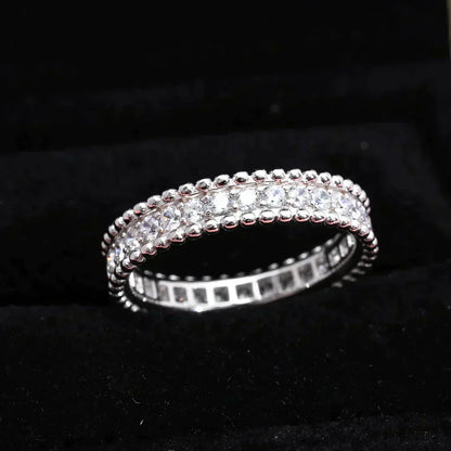 [BloomBling]PERLEE DIAMOND SILVER RING