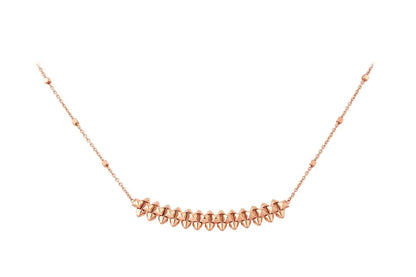 [BloomBling]CLASH PINK GOLD NECKLACE