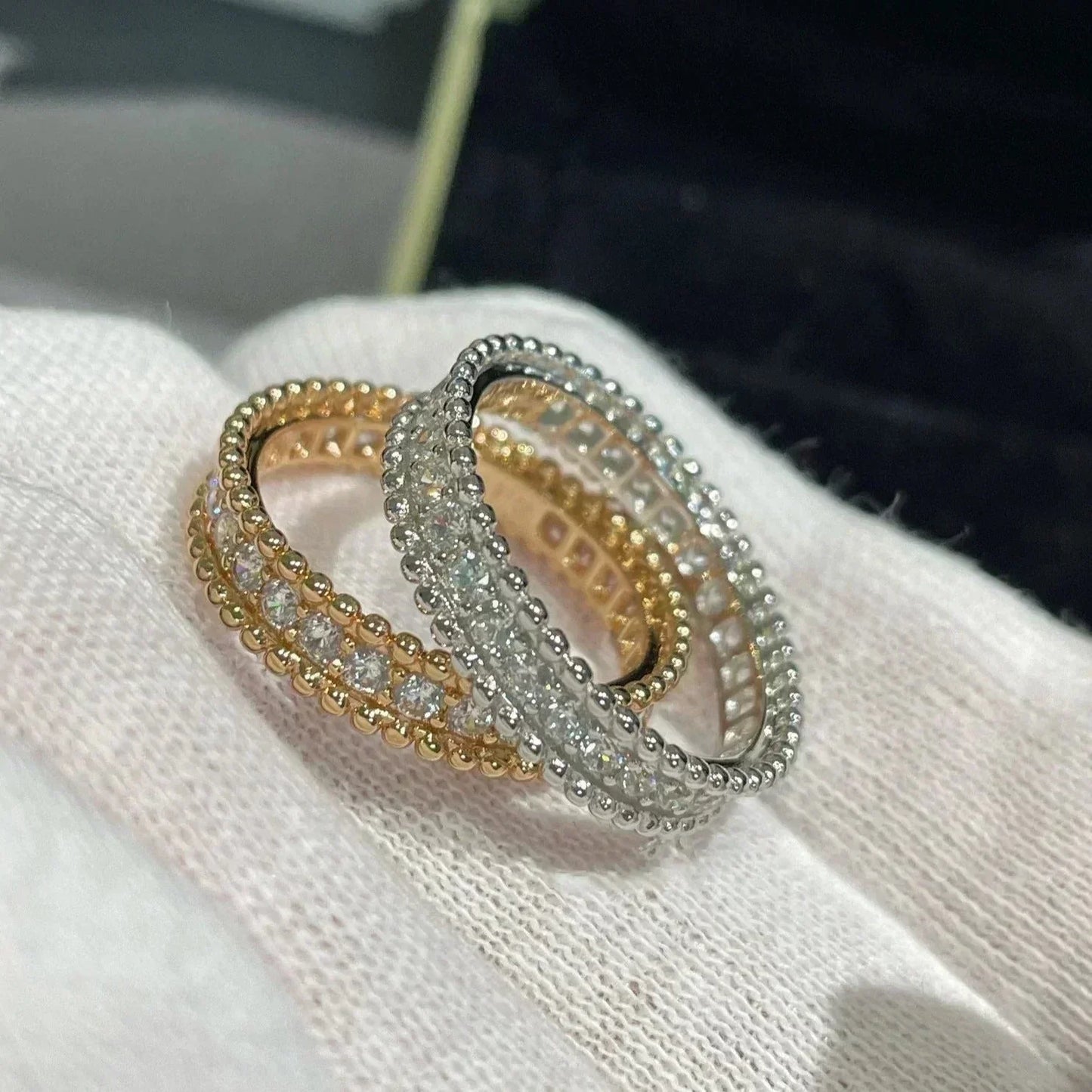 [BloomBling]PERLEE DIAMOND ROSE GOLD RING