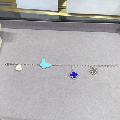 [BloomBling]LUCKY SPRING SILVER BRACELET 4 MOTIF