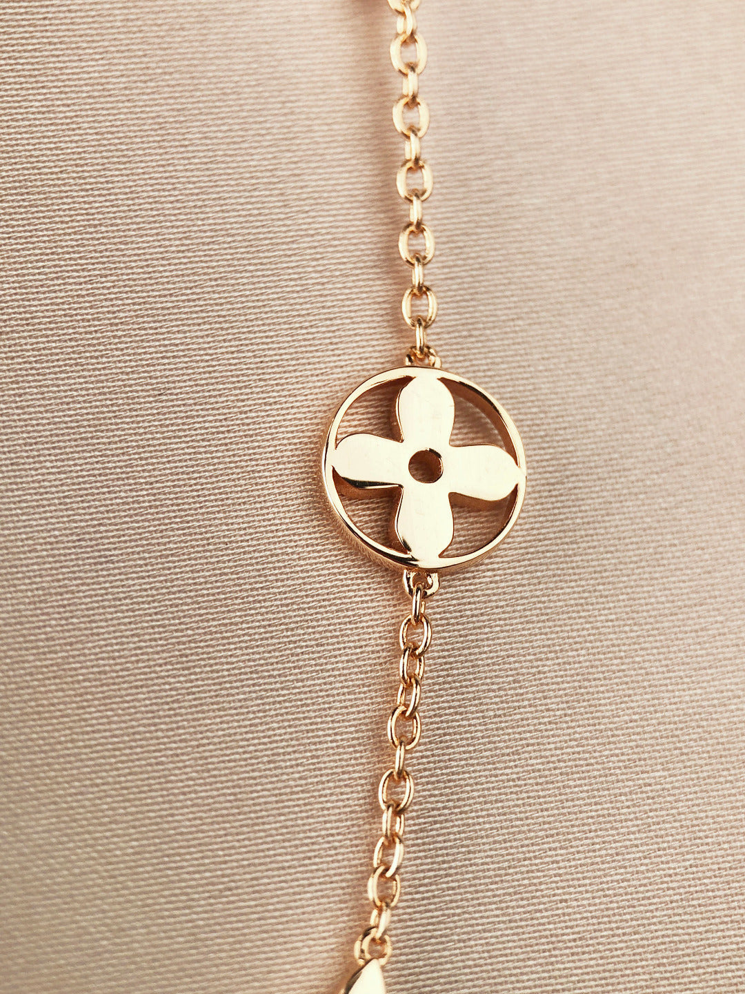 [BloomBling]STAR AND SUN 7 MOTIFS GOLD BRACELET