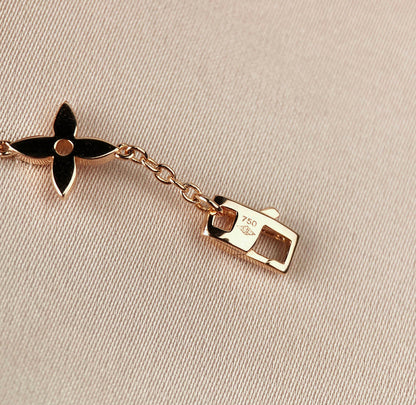 [BloomBling]STAR AND SUN 7 MOTIFS GOLD BRACELET
