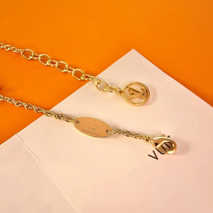 [BloomBling]LOGO STAR MOTIF GOLD BRACELET