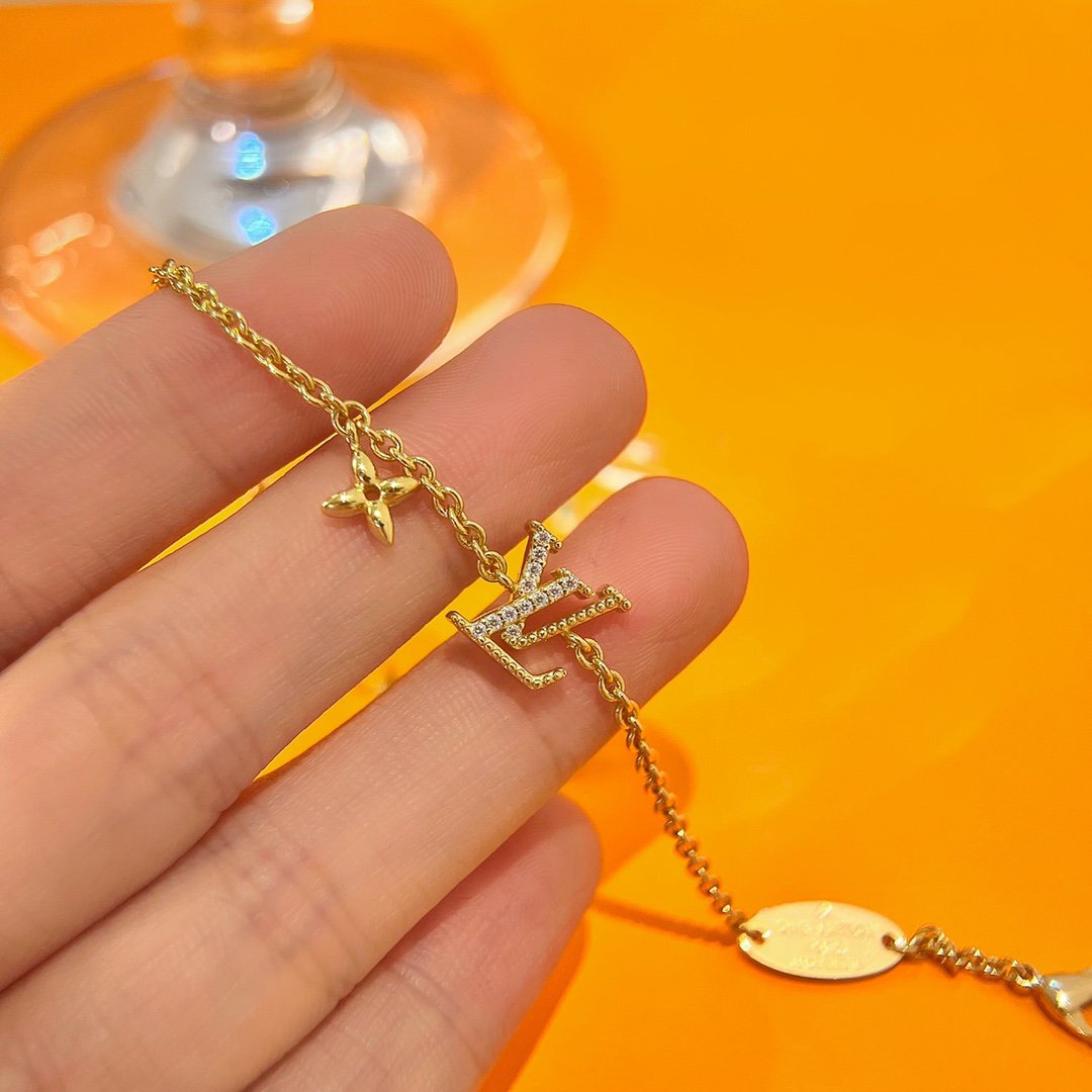 [BloomBling]LOGO STAR MOTIF GOLD BRACELET