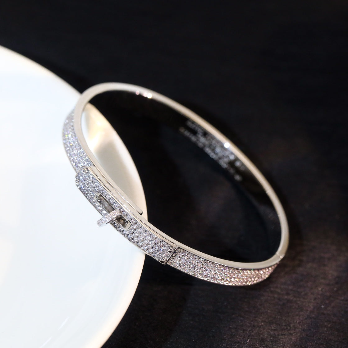 [BloomBling]KELLY BRACELET DIAMOND PAVED