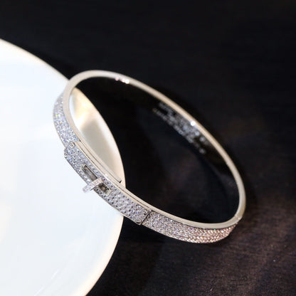 [BloomBling]KELLY BRACELET DIAMOND PAVED