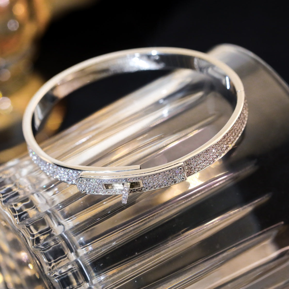 [BloomBling]KELLY BRACELET DIAMOND PAVED