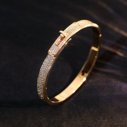 [BloomBling]KELLY BRACELET DIAMOND PAVED