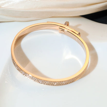 [BloomBling]KELLY BRACELET DIAMOND PAVED