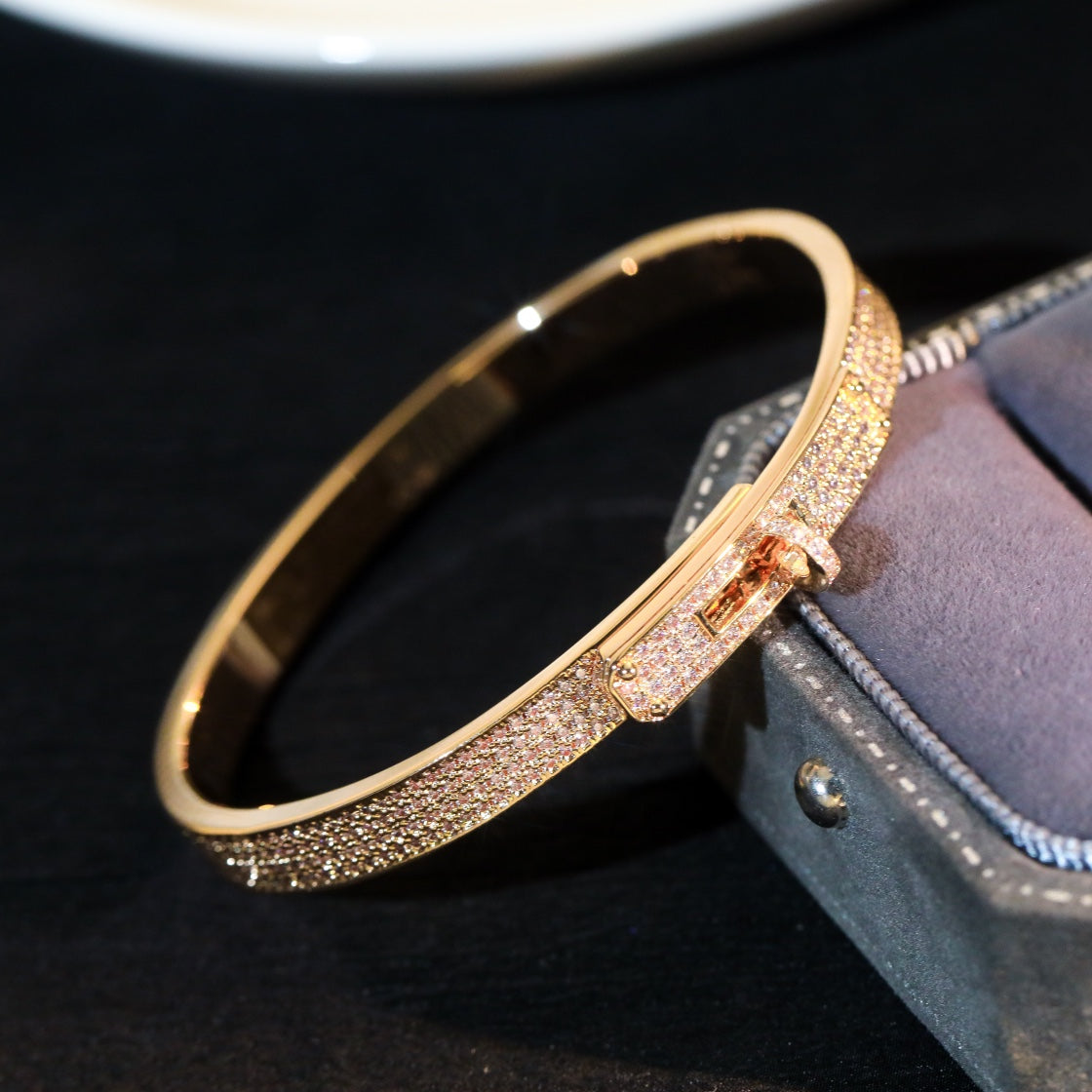 [BloomBling]KELLY BRACELET DIAMOND PAVED