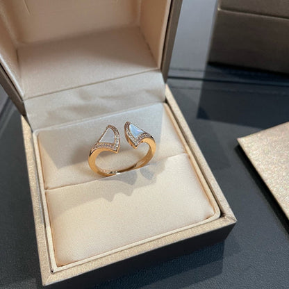 [BloomBling]DREAM MOP DIAMOND OPEN RING