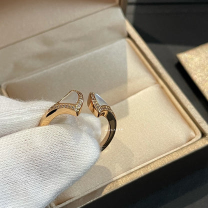 [BloomBling]DREAM MOP DIAMOND OPEN RING