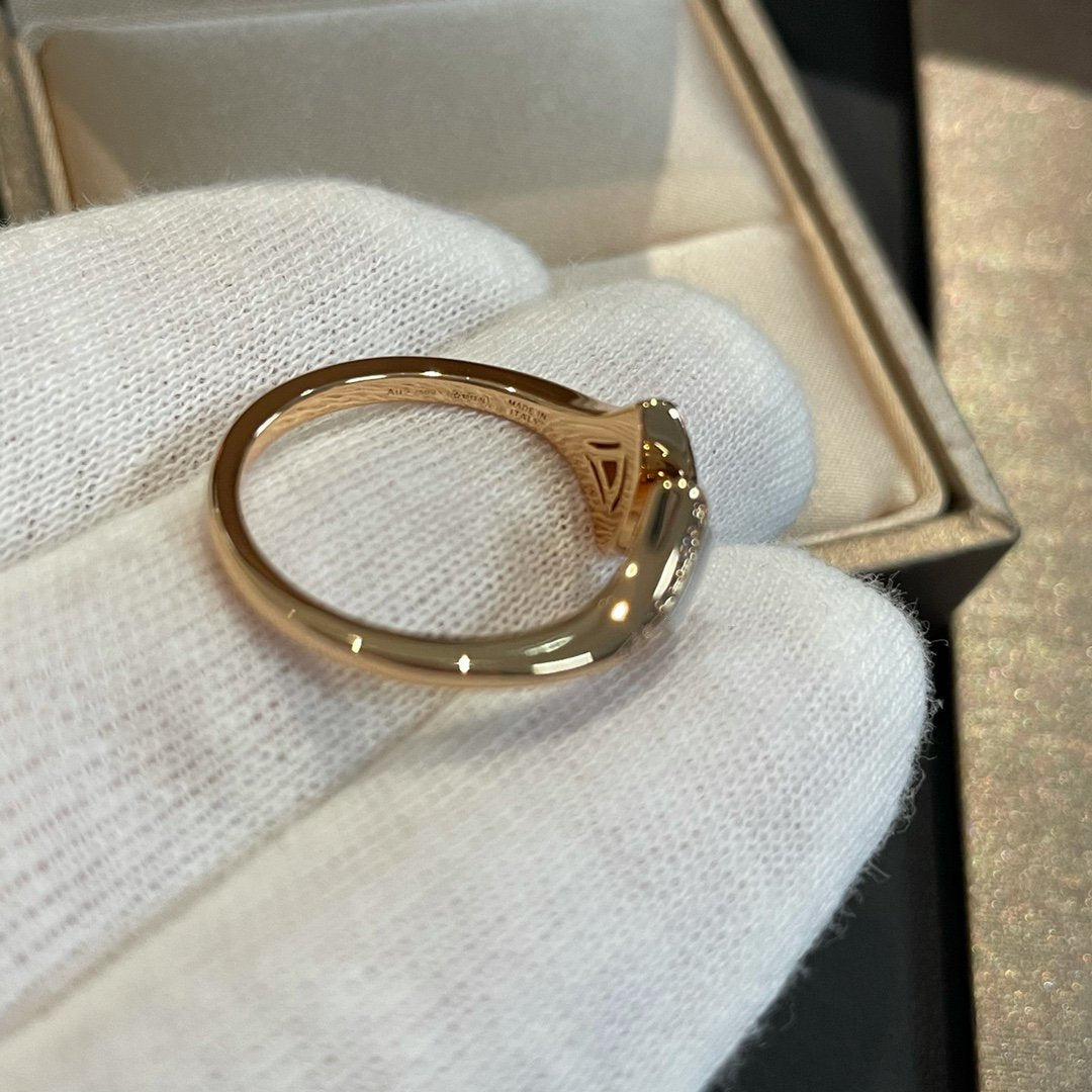 [BloomBling]DREAM MOP DIAMOND OPEN RING