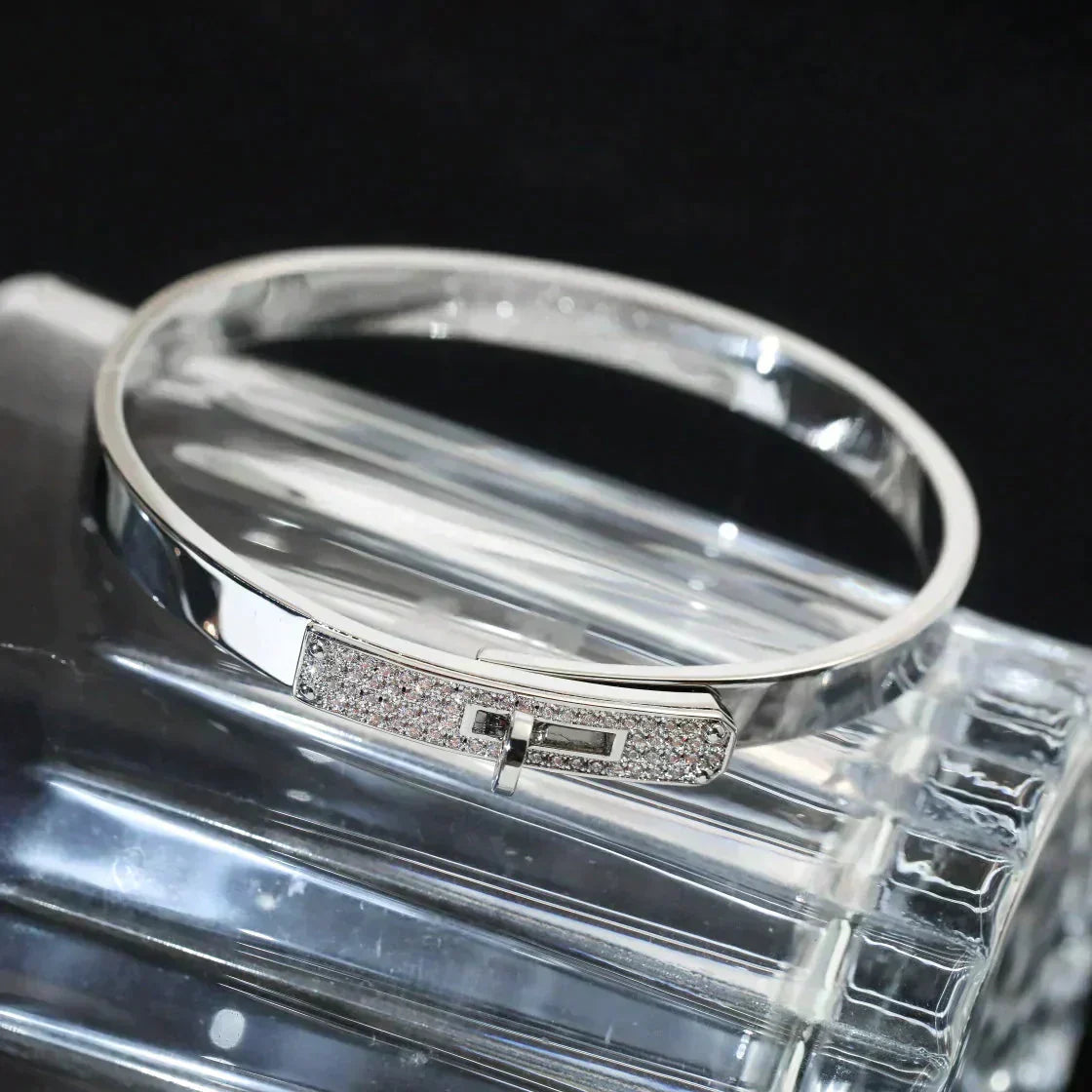 [BloomBling]KELLY SILVER DIAMOND BRACELET