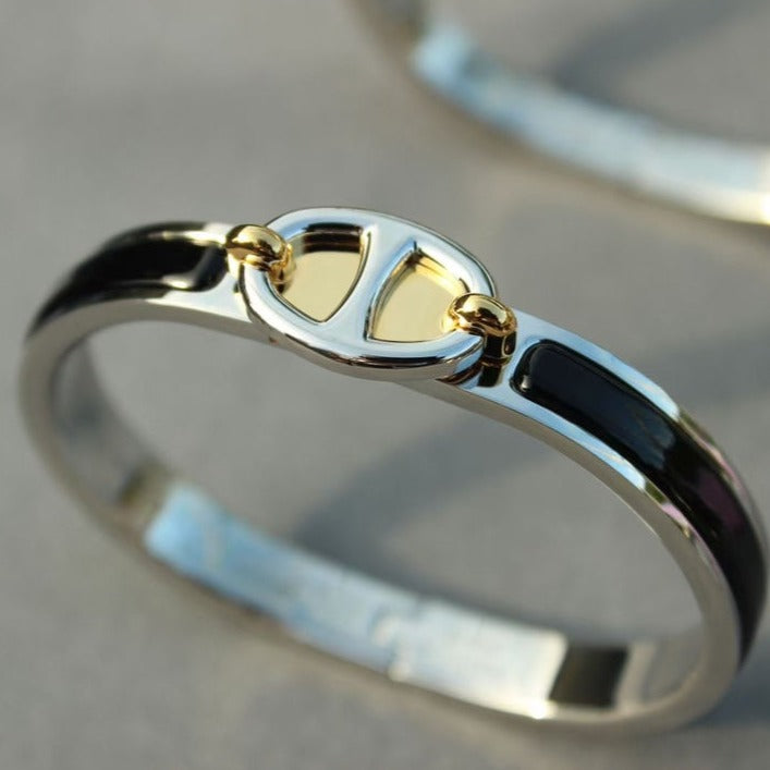 [BloomBling]CLIC CHAINE SILVER BRACELET